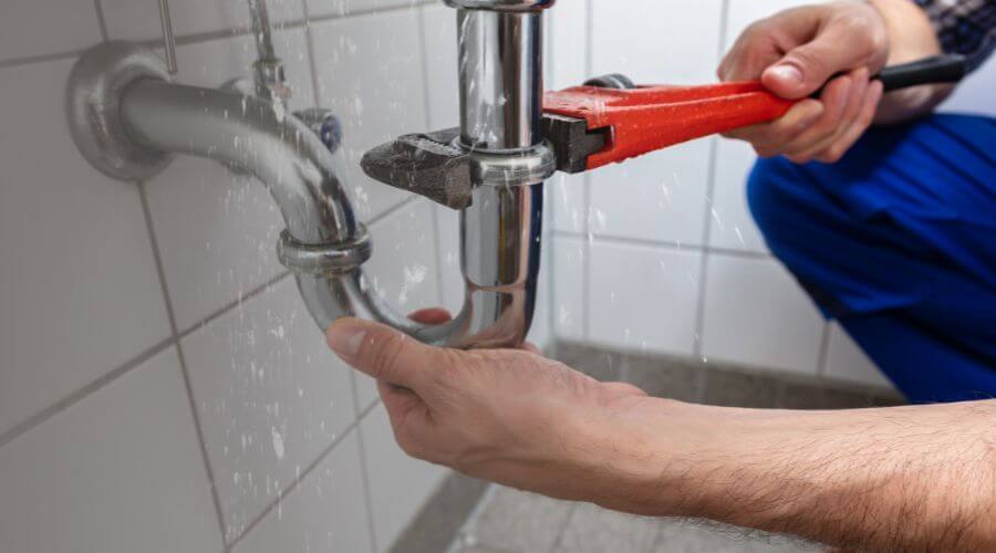Electronic Leak Detection in Spruce Head, ME